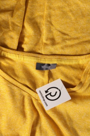 Дамска блуза Yessica, Размер M, Цвят Жълт, Цена 3,04 лв.