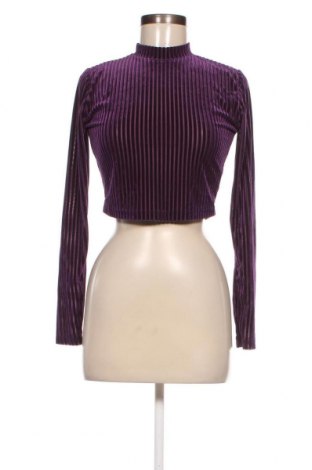 Γυναικεία μπλούζα Yfl Reserved, Μέγεθος S, Χρώμα Βιολετί, Τιμή 3,88 €