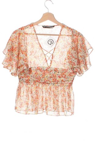 Γυναικεία μπλούζα Zara, Μέγεθος XS, Χρώμα Πολύχρωμο, Τιμή 4,60 €