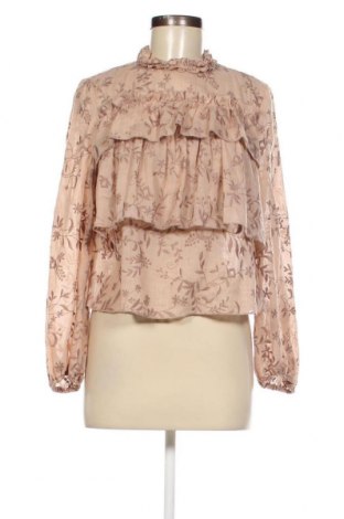Γυναικεία μπλούζα Zara, Μέγεθος XS, Χρώμα  Μπέζ, Τιμή 12,37 €