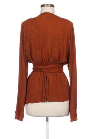 Дамска блуза Zara, Размер L, Цвят Кафяв, Цена 7,00 лв.