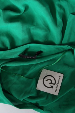 Дамска блуза Zara, Размер S, Цвят Зелен, Цена 10,19 лв.