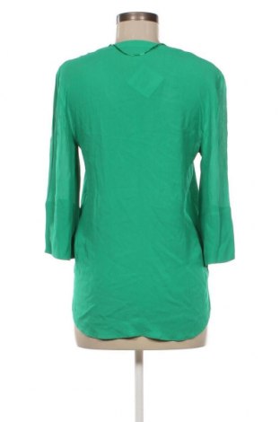 Дамска блуза Zara, Размер S, Цвят Зелен, Цена 10,19 лв.