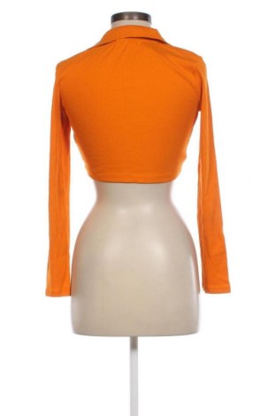 Дамска блуза Zara, Размер M, Цвят Оранжев, Цена 6,20 лв.