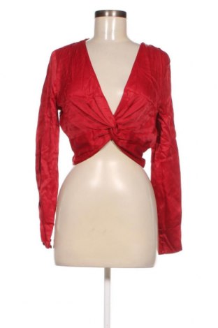 Дамска блуза Zara, Размер S, Цвят Червен, Цена 6,20 лв.