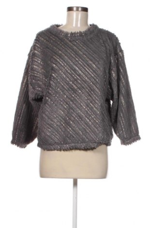 Дамска блуза Zara, Размер M, Цвят Сив, Цена 7,00 лв.