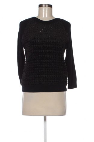 Дамска блуза Zara Knitwear, Размер M, Цвят Черен, Цена 4,20 лв.