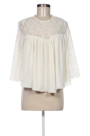 Дамска блуза Zara Trafaluc, Размер L, Цвят Бял, Цена 24,06 лв.