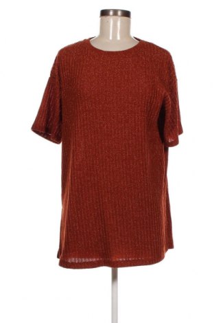 Дамска блуза Zara Trafaluc, Размер L, Цвят Кафяв, Цена 6,45 лв.