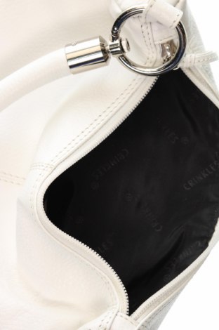 Γυναικεία τσάντα Crinkles, Χρώμα Λευκό, Τιμή 17,32 €
