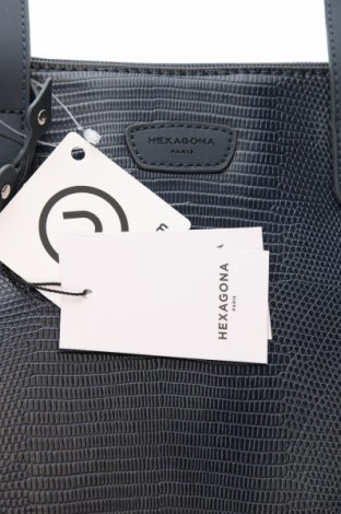 Γυναικεία τσάντα Hexagona, Χρώμα Μπλέ, Τιμή 37,90 €