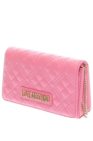 Дамска чанта Love Moschino, Цвят Розов, Цена 205,66 лв.