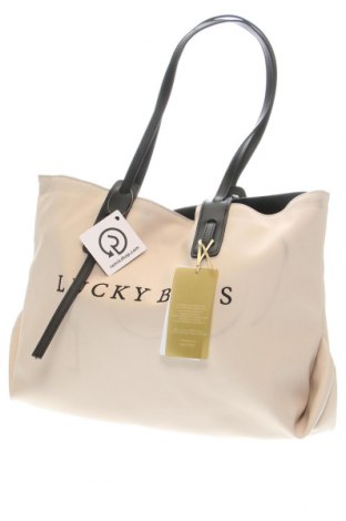 Γυναικεία τσάντα Lucky Bees, Χρώμα Εκρού, Τιμή 75,26 €