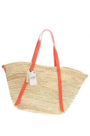 Γυναικεία τσάντα Mango, Χρώμα  Μπέζ, Τιμή 35,05 €