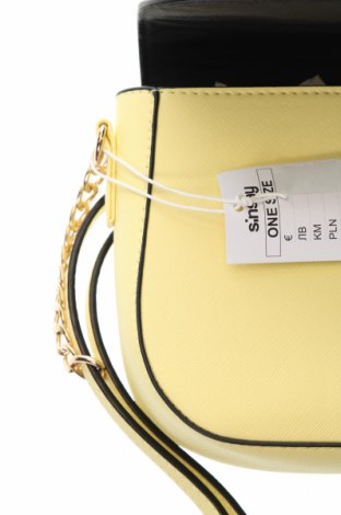 Дамска чанта Sinsay, Цвят Жълт, Цена 31,00 лв.