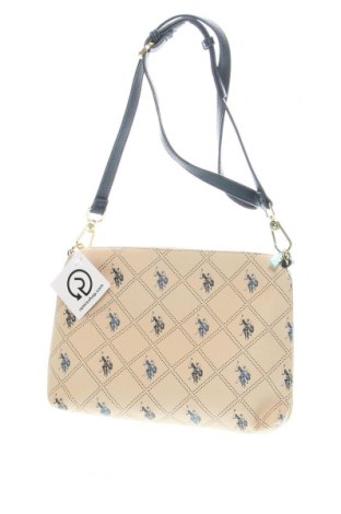 Γυναικεία τσάντα U.S. Polo Assn., Χρώμα  Μπέζ, Τιμή 75,26 €