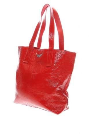 Дамска чанта Zadig & Voltaire, Цвят Червен, Цена 729,00 лв.