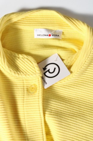 Γυναικεία ζακέτα Helena Vera, Μέγεθος XL, Χρώμα Κίτρινο, Τιμή 9,15 €