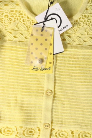Дамска жилетка Luisa Spagnoli, Размер S, Цвят Жълт, Цена 168,60 лв.