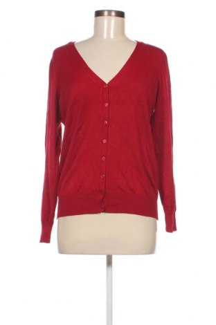 Damen Strickjacke Oodji, Größe XL, Farbe Rot, Preis 8,27 €
