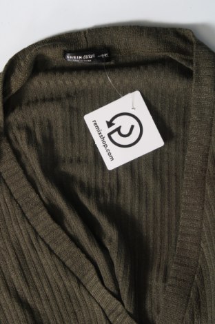 Damen Strickjacke SHEIN, Größe 3XL, Farbe Grün, Preis 14,93 €