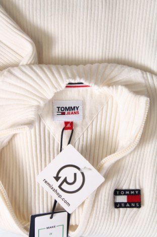 Damen Strickjacke Tommy Jeans, Größe XL, Farbe Weiß, Preis 56,26 €