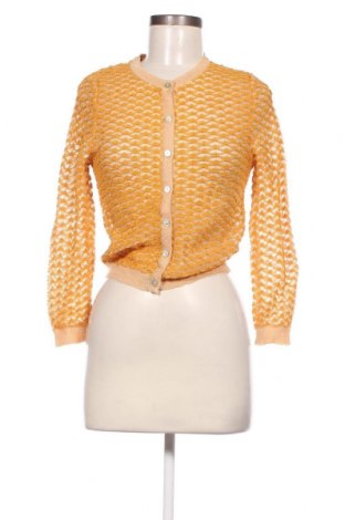 Damen Strickjacke Zara, Größe L, Farbe Gelb, Preis 13,92 €