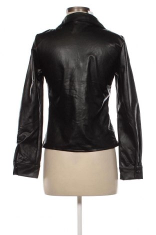 Γυναικείο δερμάτινο πουκάμισο Drole De Copine, Μέγεθος M, Χρώμα Μαύρο, Τιμή 23,30 €