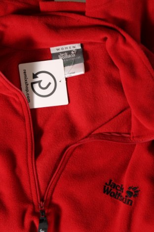 Дамска поларена блуза Jack Wolfskin, Размер XXL, Цвят Червен, Цена 32,98 лв.