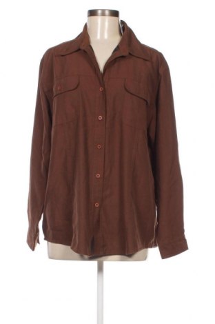 Γυναικείο πουκάμισο, Μέγεθος L, Χρώμα Καφέ, Τιμή 2,78 €