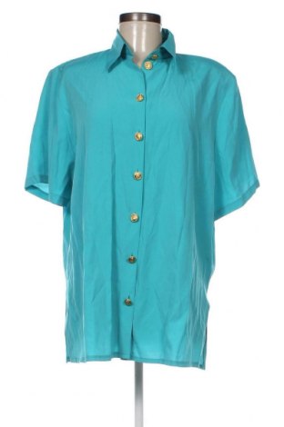 Γυναικείο πουκάμισο, Μέγεθος L, Χρώμα Μπλέ, Τιμή 3,21 €