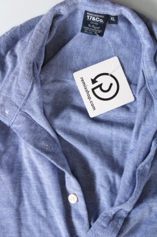 Γυναικείο πουκάμισο 17 & Co., Μέγεθος XL, Χρώμα Μπλέ, Τιμή 11,13 €