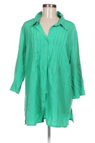 Γυναικείο πουκάμισο Ambria, Μέγεθος XXL, Χρώμα Πράσινο, Τιμή 15,46 €