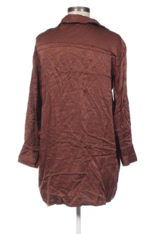 Γυναικείο πουκάμισο Bershka, Μέγεθος M, Χρώμα Καφέ, Τιμή 3,09 €