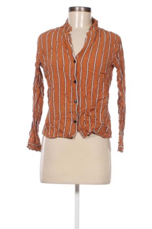 Γυναικείο πουκάμισο Bershka, Μέγεθος M, Χρώμα Καφέ, Τιμή 4,17 €