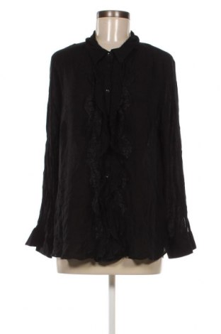 Γυναικείο πουκάμισο Biaggini, Μέγεθος XL, Χρώμα Μαύρο, Τιμή 6,91 €