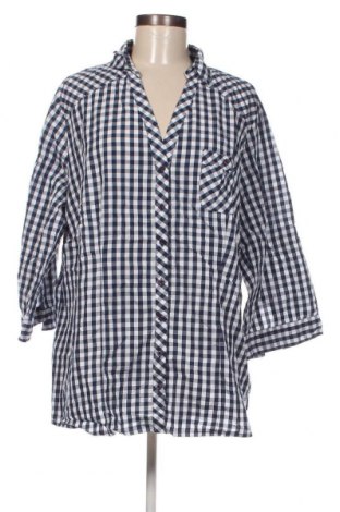 Γυναικείο πουκάμισο Bpc Bonprix Collection, Μέγεθος XXL, Χρώμα Μπλέ, Τιμή 15,00 €