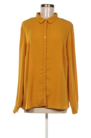 Γυναικείο πουκάμισο Camaieu, Μέγεθος L, Χρώμα Κίτρινο, Τιμή 6,54 €