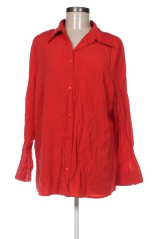 Γυναικείο πουκάμισο Canda, Μέγεθος XXL, Χρώμα Κόκκινο, Τιμή 6,19 €