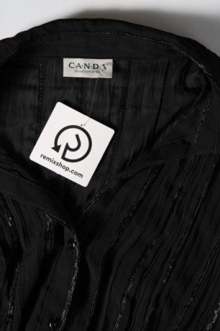 Дамска риза Canda, Размер XXL, Цвят Черен, Цена 19,25 лв.