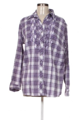 Γυναικείο πουκάμισο Canda, Μέγεθος XL, Χρώμα Πολύχρωμο, Τιμή 10,36 €