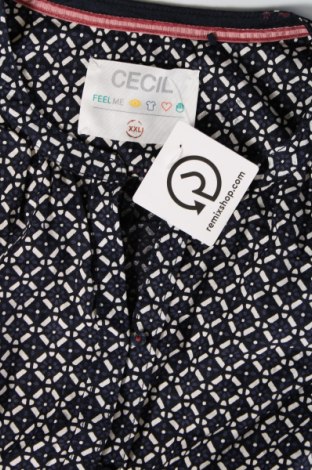 Γυναικείο πουκάμισο Cecil, Μέγεθος XXL, Χρώμα Μπλέ, Τιμή 17,40 €