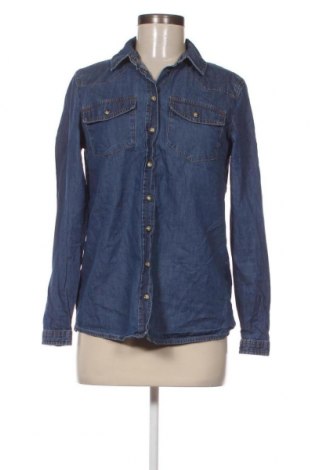 Γυναικείο πουκάμισο Clockhouse, Μέγεθος M, Χρώμα Μπλέ, Τιμή 6,18 €