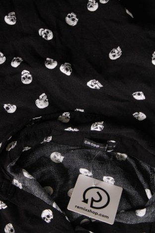 Γυναικείο πουκάμισο Cropp, Μέγεθος M, Χρώμα Μαύρο, Τιμή 4,46 €