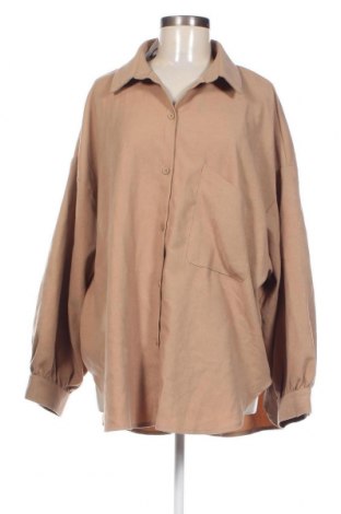 Γυναικείο πουκάμισο DAZY, Μέγεθος XL, Χρώμα  Μπέζ, Τιμή 4,48 €