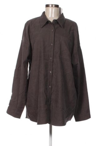 Γυναικείο πουκάμισο DAZY, Μέγεθος XL, Χρώμα Γκρί, Τιμή 6,49 €