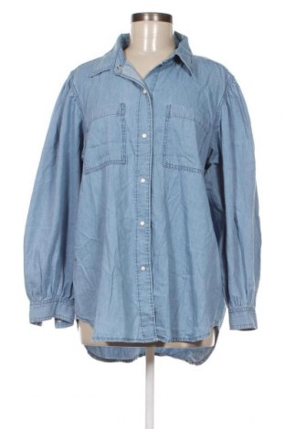 Γυναικείο πουκάμισο Denim&Co., Μέγεθος XL, Χρώμα Μπλέ, Τιμή 12,83 €