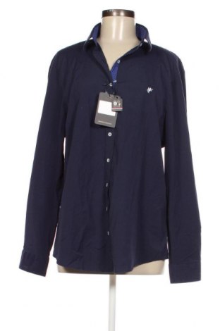 Γυναικείο πουκάμισο Denim Culture, Μέγεθος 3XL, Χρώμα Μπλέ, Τιμή 29,69 €