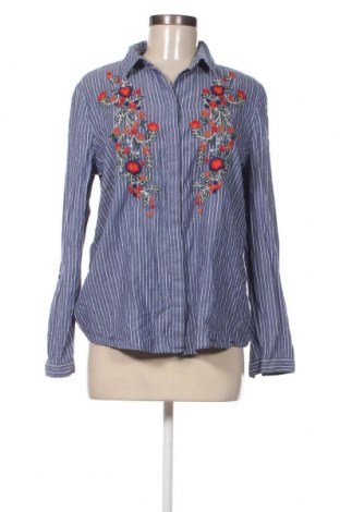 Γυναικείο πουκάμισο Edc By Esprit, Μέγεθος L, Χρώμα Μπλέ, Τιμή 10,76 €
