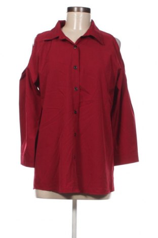 Дамска риза Elfin, Размер M, Цвят Червен, Цена 6,50 лв.
